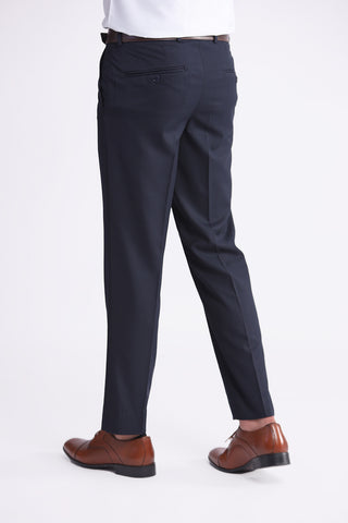 Navy Plain Dress Pant