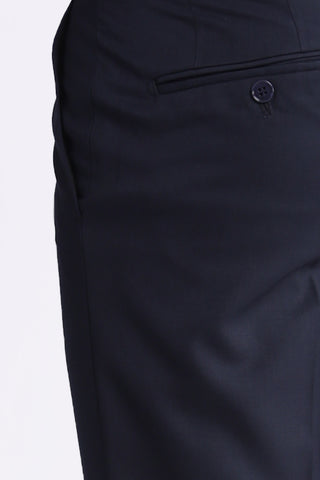 Navy Plain Dress Pant