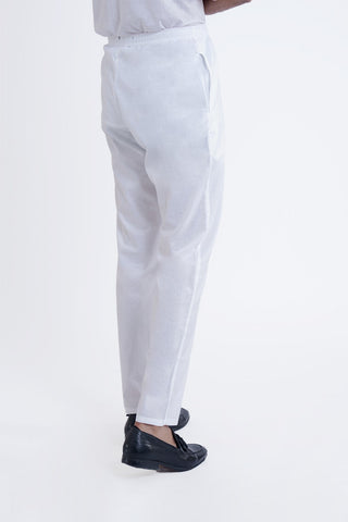 White Traditional Pajama TPJ240180-WT