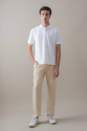 Beige Classic Trouser