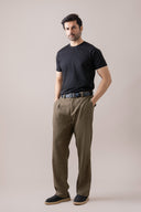 Olive Signature Trouser