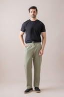 Light Green Refined Trouser