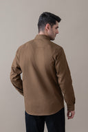 Brown Essential Casual Shirt