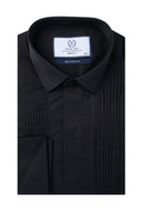 Black Tuxedo Dress Shirt