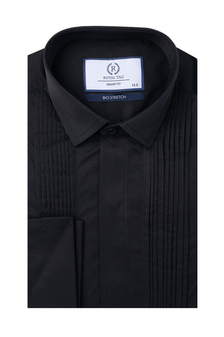 Black Tuxedo Dress Shirt