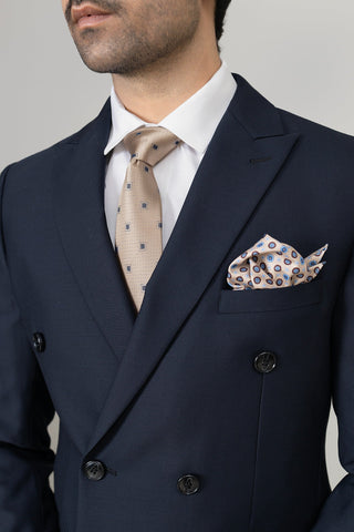 Imp Double Breasted Navy Suit
