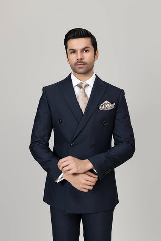 Imp Double Breasted Navy Suit