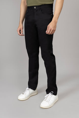 Black Basic Pocket Pant