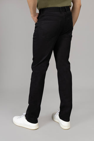 Black Basic Pocket Pant