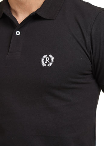 Black Polo Shirt RACF22301-BK