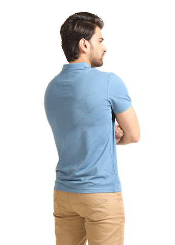Blue Polo Shirt C6528-BL