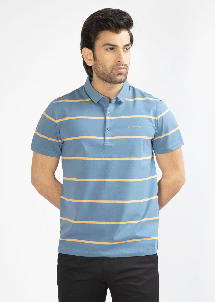 Classic Fit Polo C9821-SKY