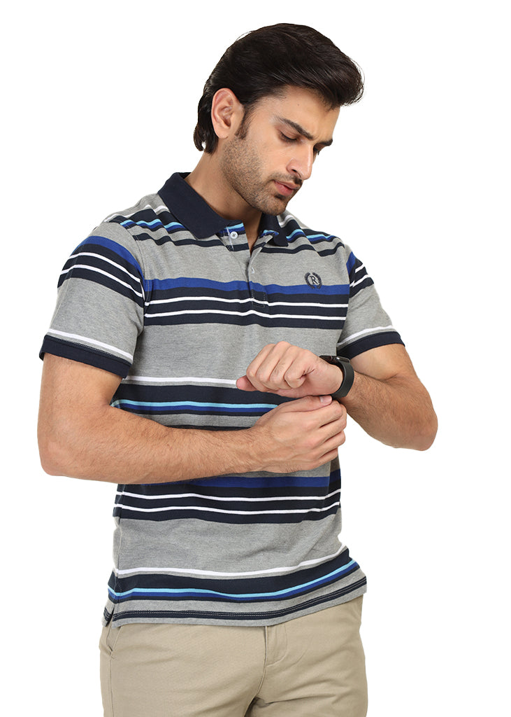 Grey Polo Shirt HR101-GR