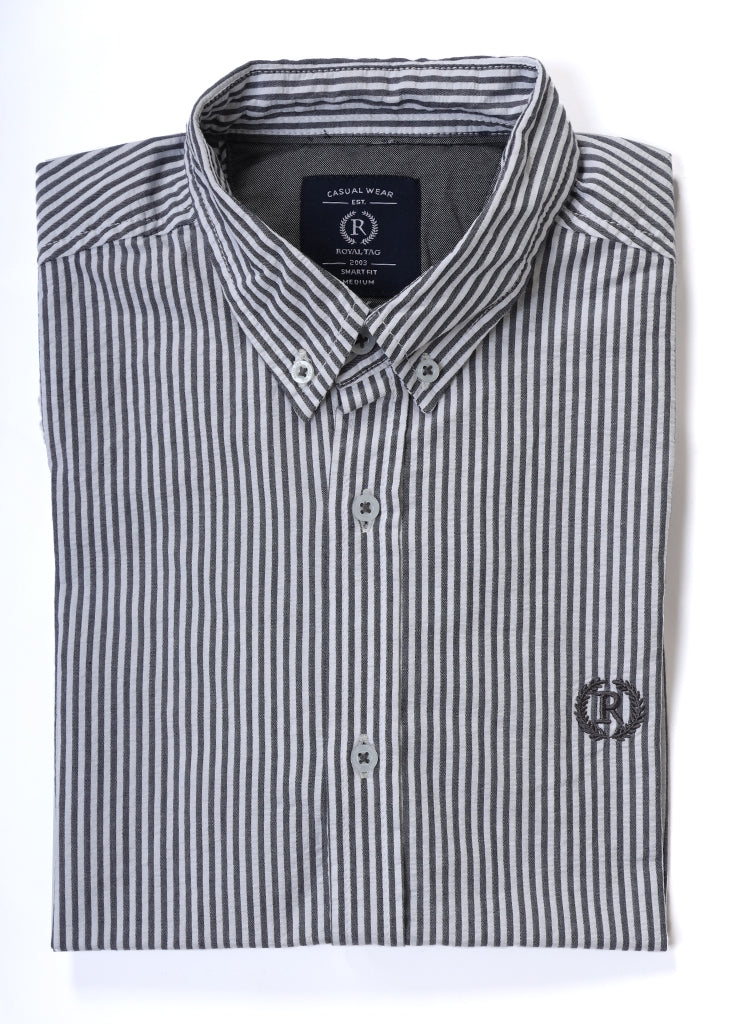 Grey Lining Casual Shirt L22202-GR