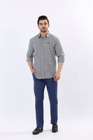 Grey Lining Casual Shirt LS22022-GR