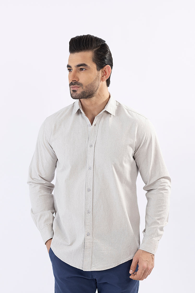 Plain Casual Shirt PSF23003-1