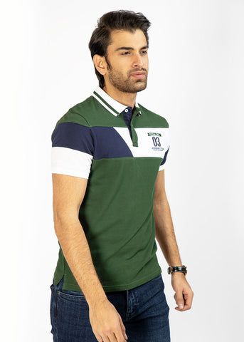 Regular Fit Polo Shirt C/F RA21906-GN