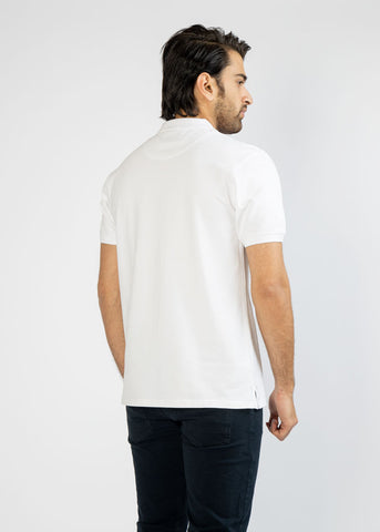 White Polo Shirt RA2801-02 WT