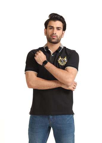 Black Polo Shirt RASF2204-BK