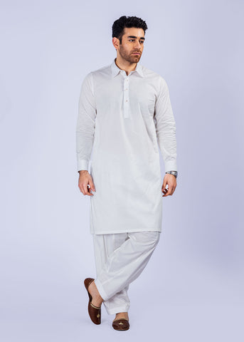 Off White Shalwar Kameez OFF-WHITE-SHALWAR-KAMEEZ-SK22044-OW