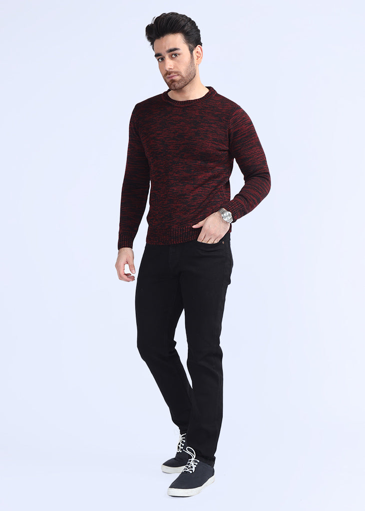 Maroon Sweater SZC22014-MR