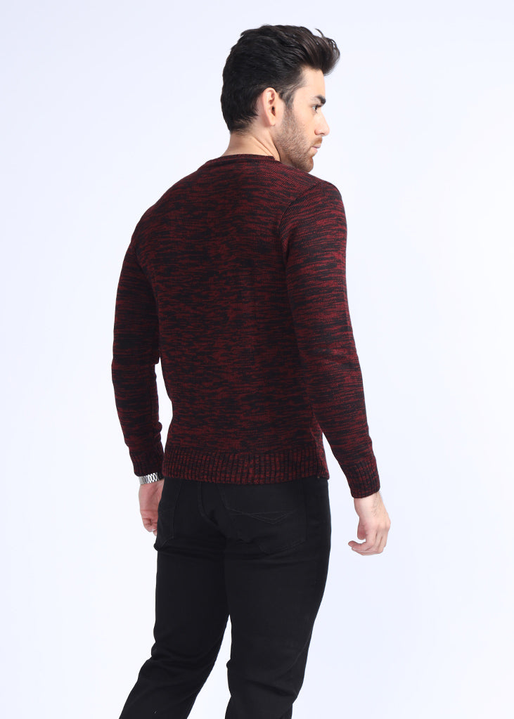 Maroon Sweater SZC22014-MR