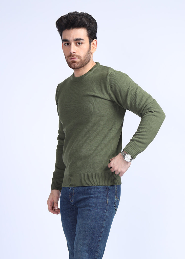 Olive Sweater SZC22502-OL