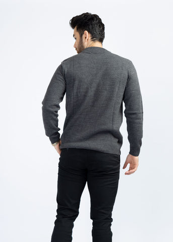 Charcoal Grey Sweater SZC22503-CG